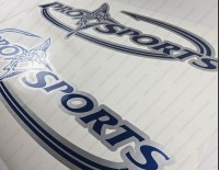 Pro Sports Boat Logo Decal Set of 2 x 32" Pro Sports Boat Logo Decal Set of 2 x 32"